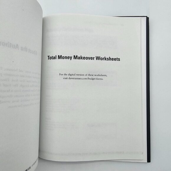 The Total Money Makeover Workbook: Classic Edition, Hard Cover with Dust Jacket - Picture 5 of 10